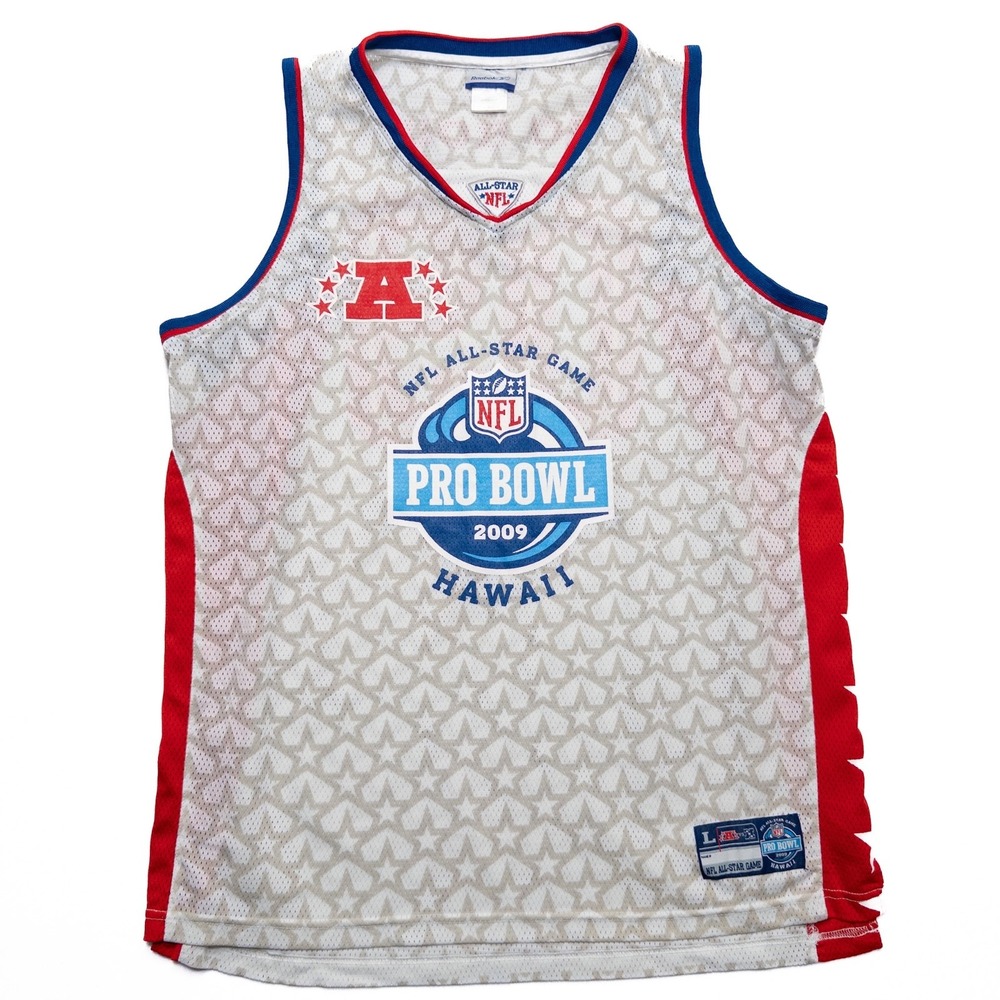 Reebok NFL Pro‎ Bowl 2009 Hawaii All Star Game Basketball Jersey Mens L